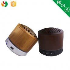 Pure Natural Wooden Bamboo Mini Bluetooth Speaker
