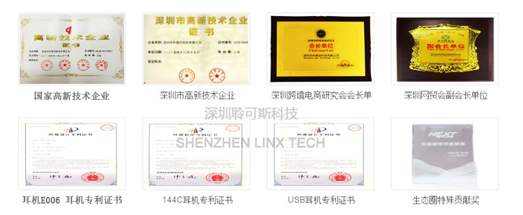 certificates of headphone manufacturers